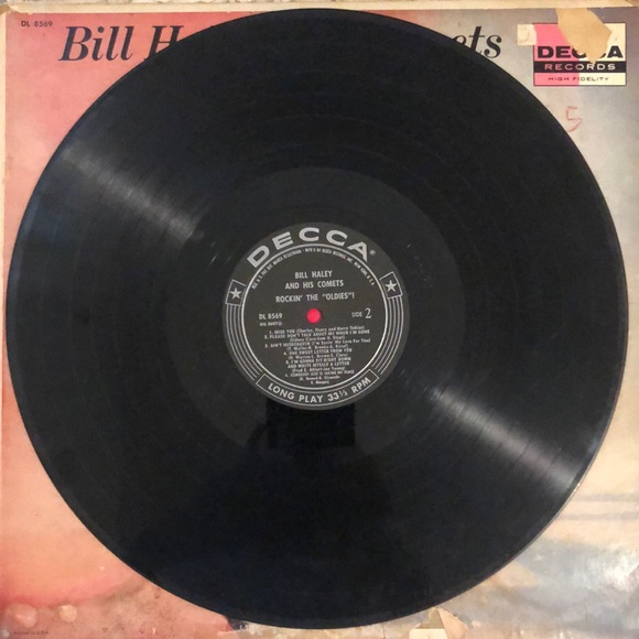 Bill Haley And His Comets Rockin' The Oldies Vinyl Lp '57 - Picture 2 of 7